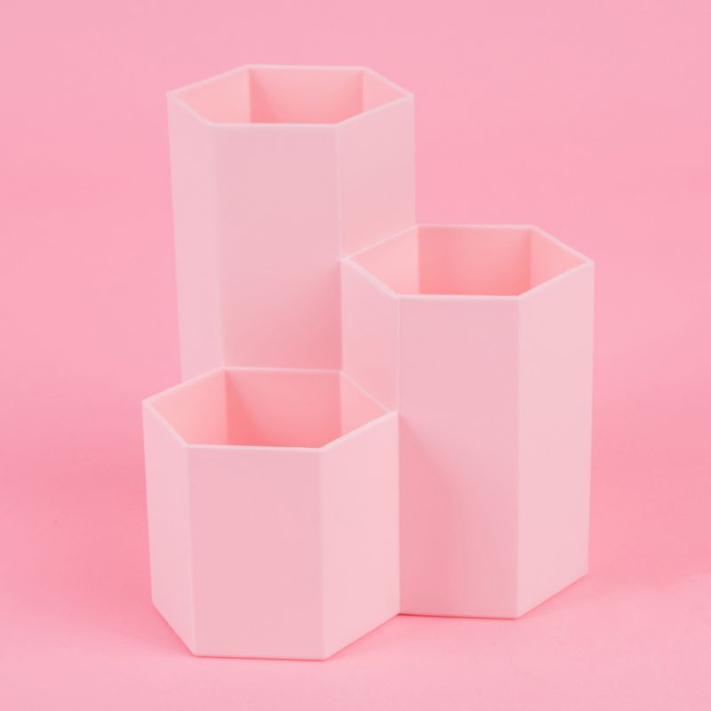 Organizador-de-pl-stico-portalapices-de-3-ranuras-mori-girl-rosa-Miniso-7-24079