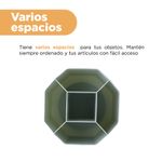 Organizador-de-pl-stico-portalapices-giratorio-de-5-ranuras-mori-girl-verde-Miniso-5-24081