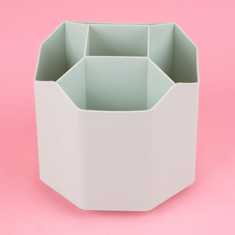 Organizador-de-pl-stico-portalapices-giratorio-de-5-ranuras-mori-girl-verde-Miniso-6-24081