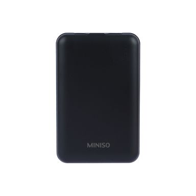 Power bank ultra delgada 10000mah mod f71 negro -  Miniso