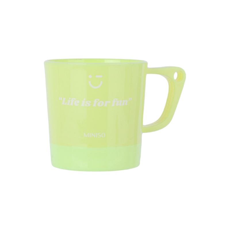 Taza-de-pl-stico-de-color-solido-220-ml-verde-Miniso-1-23958