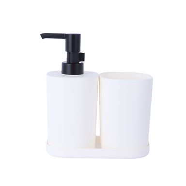 Juego de accesorios de baño 3 piezas blanco -  Miniso