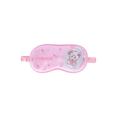 Antifaz para dormir serie mikko mousse satinado flores rosa -  Mikko
