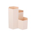 Organizador-de-pl-stico-portalapices-de-3-ranuras-mori-girl-beige-Miniso-1-24078