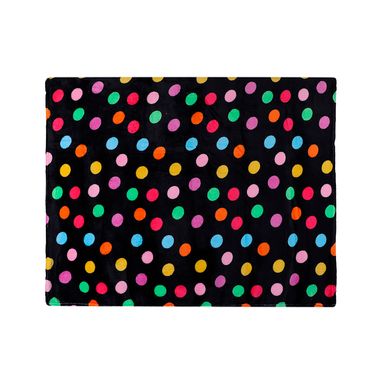 Miniso serie puntos de colores negro 120cm x 90cm -  Miniso