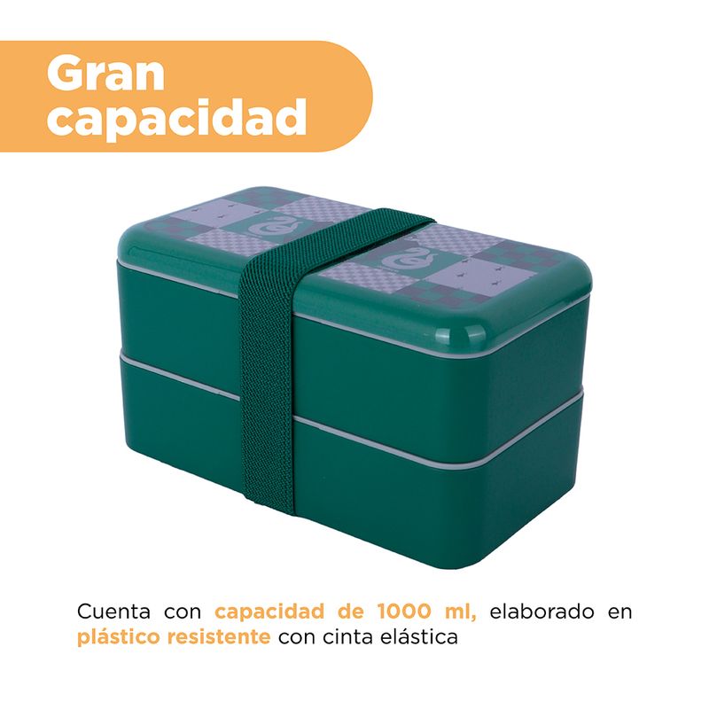 Taper-caja-bento-colecci-n-harry-potter-1000-ml-slytherin-verde-Harry-Potter-4-24430