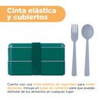 Taper-caja-bento-colecci-n-harry-potter-1000-ml-slytherin-verde-Harry-Potter-5-24430