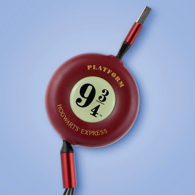 Cable de carga 3 en 1 harry potter rojo -  Harry Potter