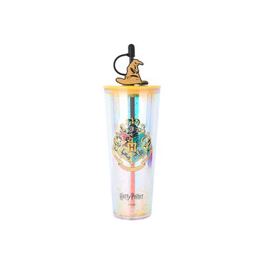 Tomatodo de plástico con sorbete 800 ml de la colección harry potter dorado -  Harry Potter