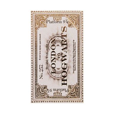 Espejo de cartón plegable de harry potter boleto de tren -  Harry Potter