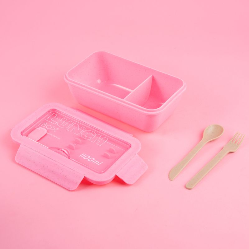 Taper-para-alimentos-caja-bento-de-paja-de-trigo-1100ml-rosa-Miniso-3-23511