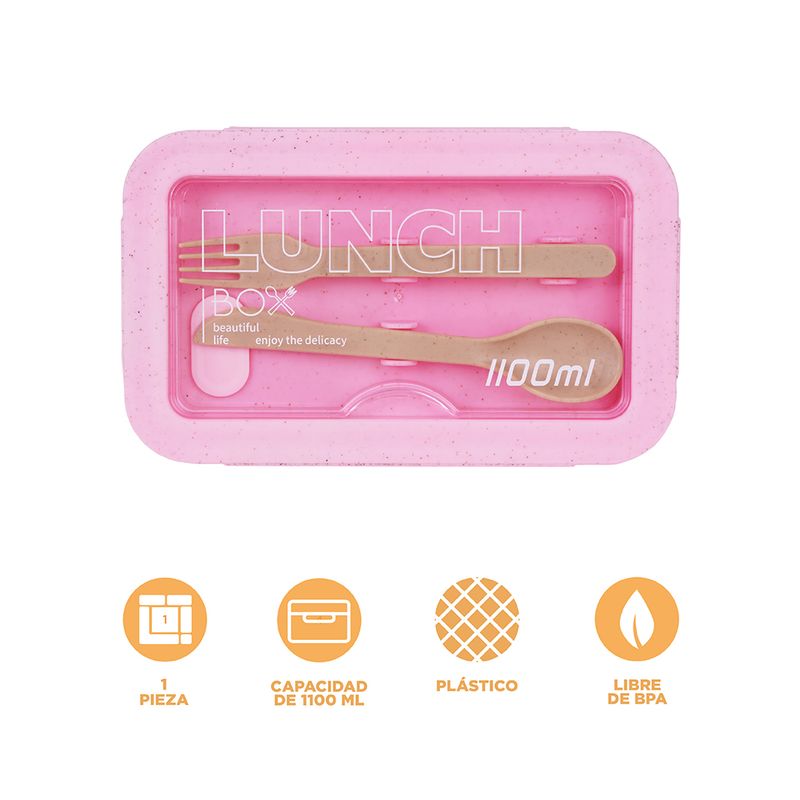 Taper-para-alimentos-caja-bento-de-paja-de-trigo-1100ml-rosa-Miniso-4-23511