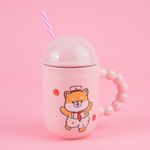 Taza-mini-family-strawberry-stage-collection-de-cer-mica-con-tapa-y-popote-380ml-rosa-Mini-Family-5-21200