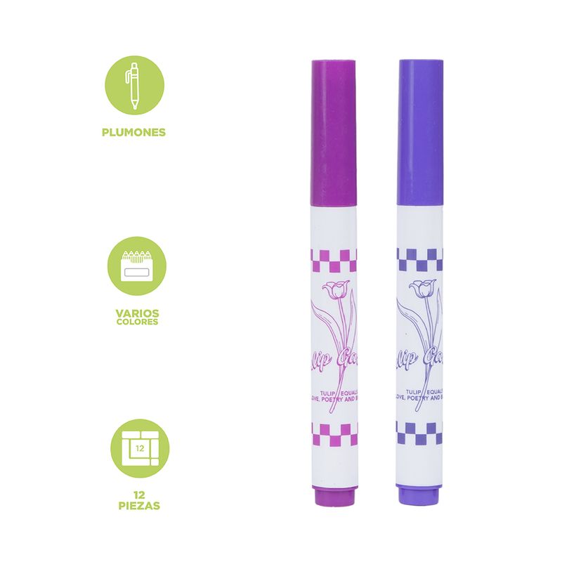 Plum-n-set-de-12-colores-pdq-serie-tulip-garden-Miniso-4-22430