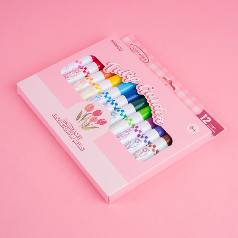 Plum-n-set-de-12-colores-pdq-serie-tulip-garden-Miniso-5-22430