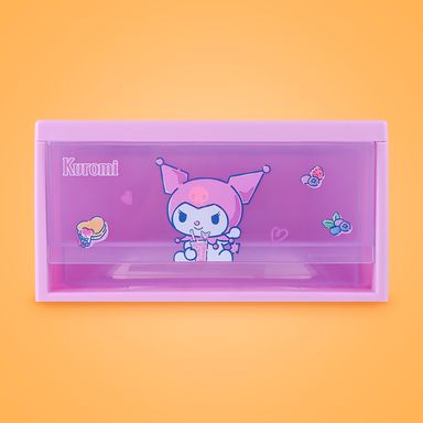 Organizador de plástico cajón apilable de personajes de sanrio m kuromi -  Sanrio