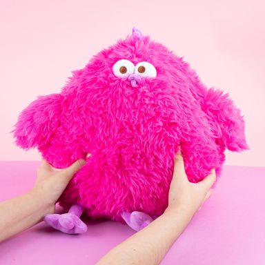 Peluche halloween 31 cm cabello morado desordenado serie dundun -  Miniso