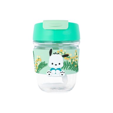 Vaso de vidrio con personajes de sanrio 350 ml pochacco -  Sanrio