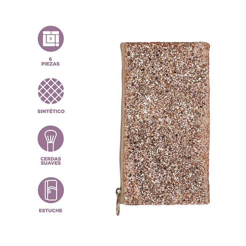 Brochas-de-maquillaje-con-bolsa-con-cremallera-6-piezas-doradas-Miniso-4-24257