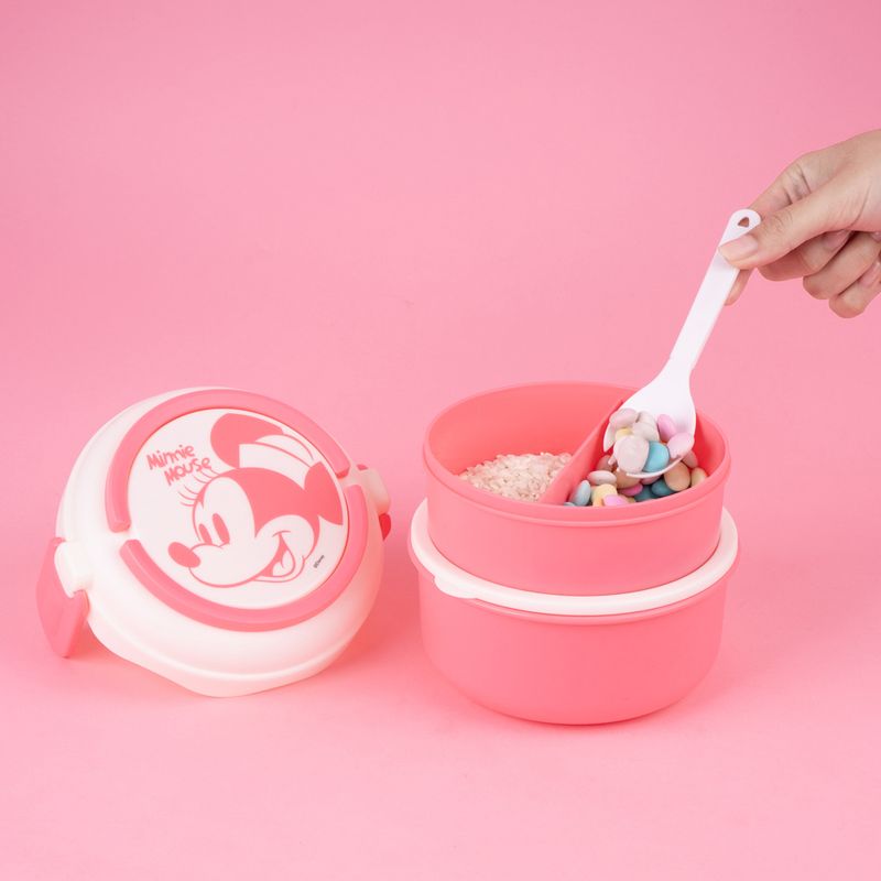 Taper-para-alimentos-de-doble-capa-de-la-colecci-n-disney-mickey-mouse-1100-ml-minnie-Disney-2-23560