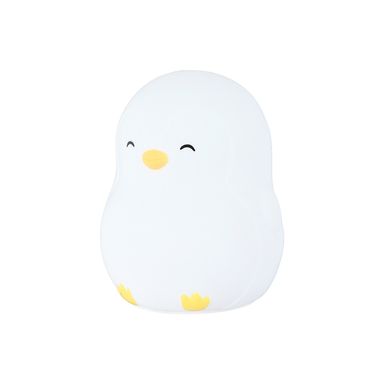 Lámpara mini para dormir de silicón pinguino miniso -  Miniso