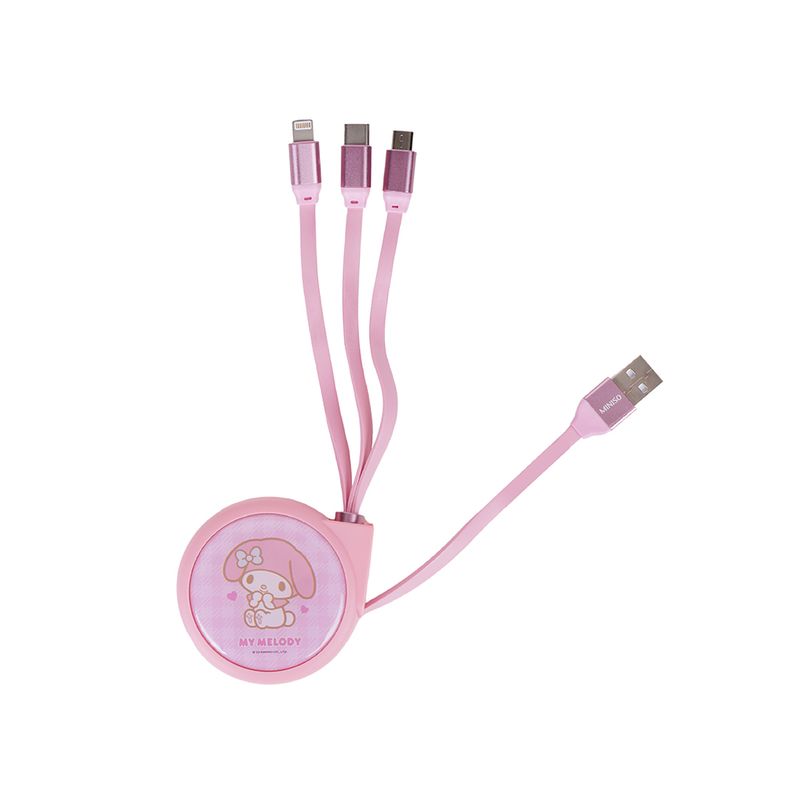 Cable-de-carga-y-datos-lightning-tres-en-uno-my-melody-sanrio-Sanrio-1-21421