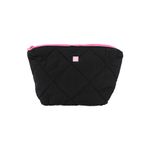 Cosmetiquera-miniso-acolchada-rombos-negro-Miniso-1-23136