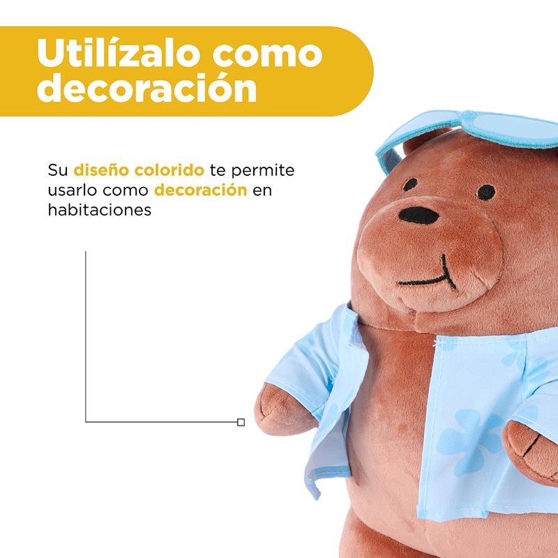 Peluche-28-cm-de-grizzly-con-tabla-de-surf-serie-wbb-We-Bare-Bears-7-24250