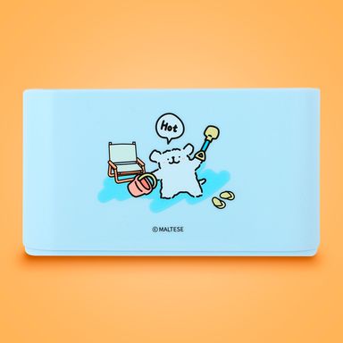 Organizador de plástico cesta de almacenamiento s serie maltese color azul -  Maltese