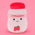 Peluche-de-almohada-de-malteada-de-fresa-beverage-series-Miniso-2-7798