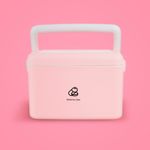 Organizador-de-plastico-para-medicina-de-dos-capas-rosa-Miniso-2-7809