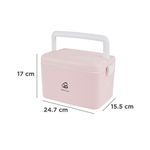 Organizador-de-plastico-para-medicina-de-dos-capas-rosa-Miniso-6-7809