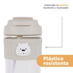 Vaso-de-pl-stico-con-sorbete-y-tapa-de-pico-we-bare-bears-collection-polar-650-ml-We-Bare-Bears-6-8367