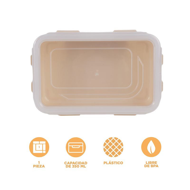 Contenedor-rectangular-de-pl-stico-para-comida-350ml-beige-blanco-Miniso-3-6479