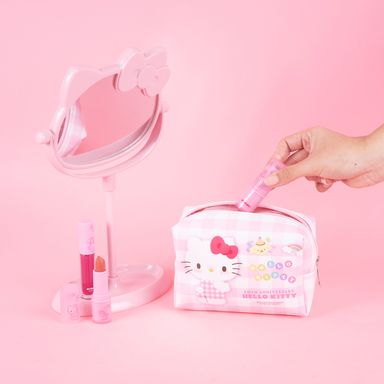Cosmetiquera sanrio serie 50 aniversario rectangular kitty -  Sanrio