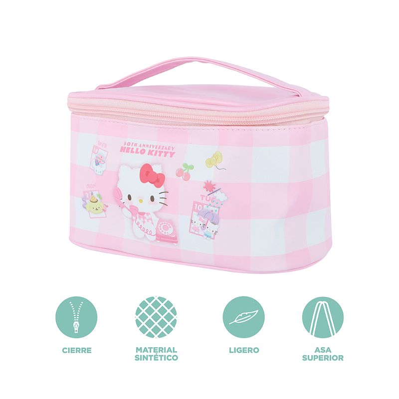 Cosmetiquera-tipo-neceser-sanrio-serie-50-aniversario-kitty-Sanrio-4-24735