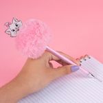 Lapicero-acr-lico-con-pomp-n-pdq-22cm-serie-marie-cat-Disney-2-24730