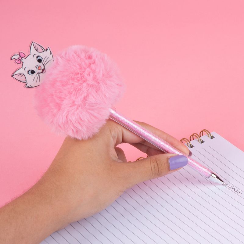 Lapicero-acr-lico-con-pomp-n-pdq-22cm-serie-marie-cat-Disney-2-24730