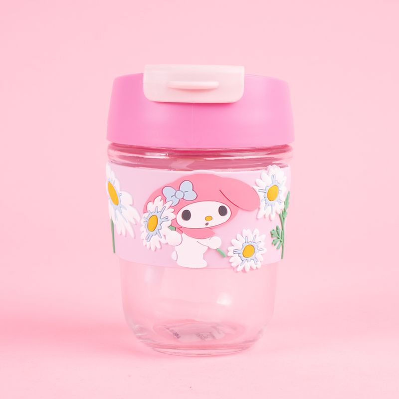 Vaso-de-vidrio-con-personajes-de-sanrio-350-ml-my-melody-Sanrio-8-24780