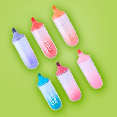 Plumón juego de rotuladores de doble punta serie aurora 3 piezas pdq serie miniso -  Miniso