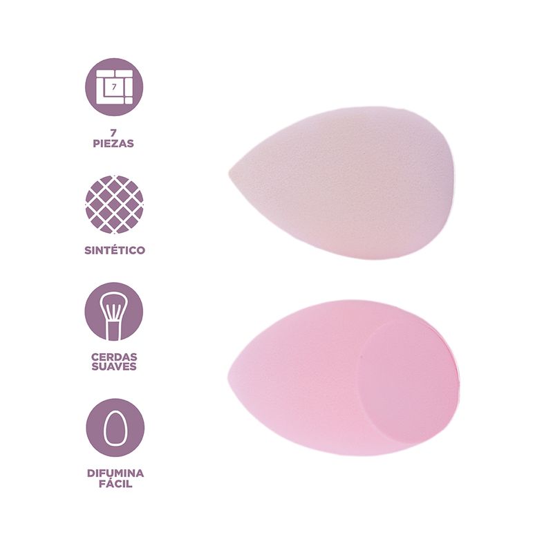 Brocha-de-maquillaje-y-esponja-de-maquillaje-7-piezas-rosa-Miniso-3-24805