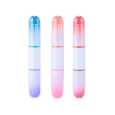 Plumón juego de rotuladores de doble punta serie aurora 3 piezas pdq serie miniso -  Miniso