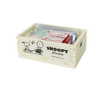 Organizador de plástico plegable snoopy summer travel collection L colores mixtos -  Snoopy