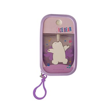Botella de viaje spray we bare bears seaside music festival ice bear -  We Bare Bears
