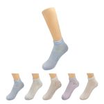 Medias-para-mujer-miniso-textura-aterciopelada-liso-mix-de-colores-2-pares-Miniso-1-22971