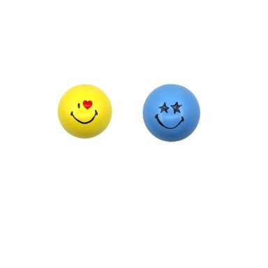 Juguetes sensoriales pelota antiestrés de pu 2 modelos surtidos 7cm smiley world -  Smiley World