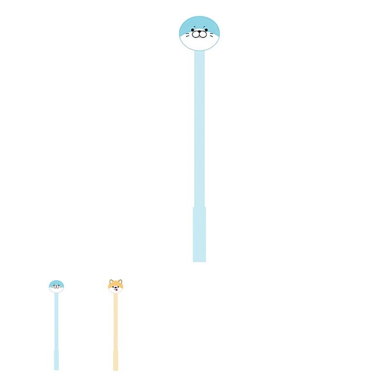Lapicero-2-modelos-surtidos-gato-foca-16cm-serie-animal-faces-Miniso-1-21066
