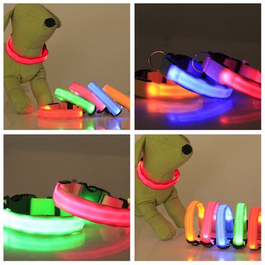 Collar de mascotas con luz led modelo scdd 2804 miniso -  Miniso
