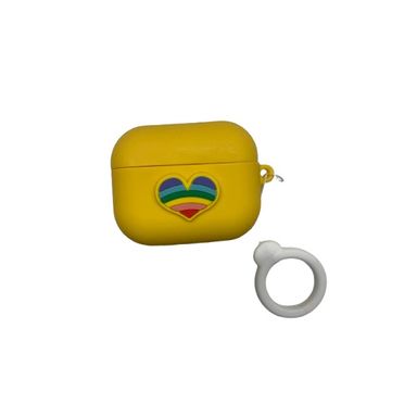 Estuche protector para auriculares serie rainbow airpods pro 1 corazón -  Miniso