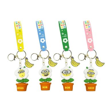 Llavero 3d minions colección daisy maceta -  Minions